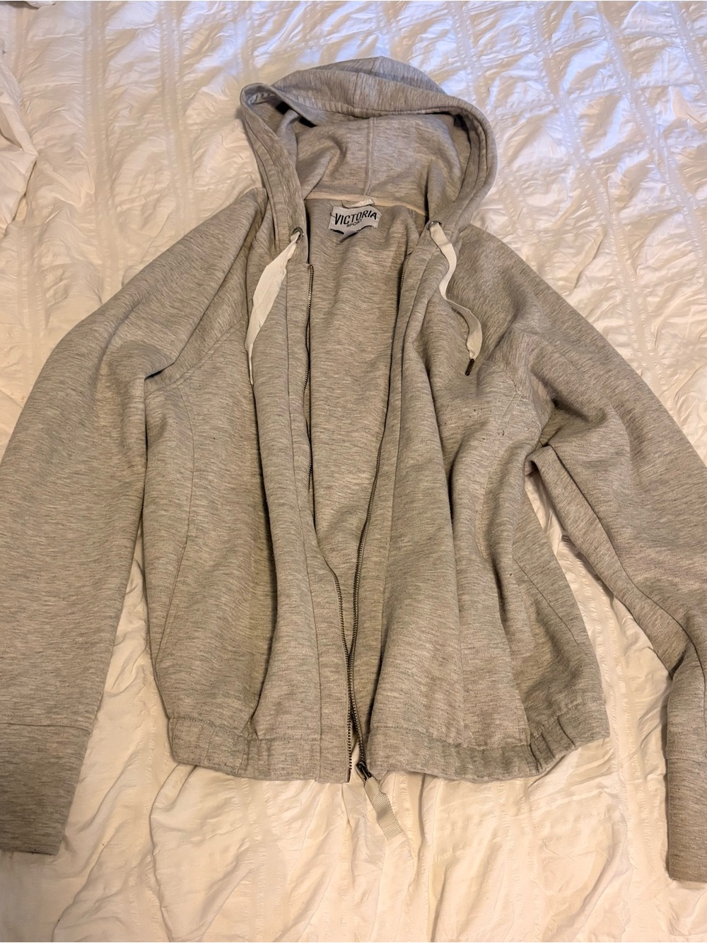 Gray VS Sport Zip-Up Hoodie